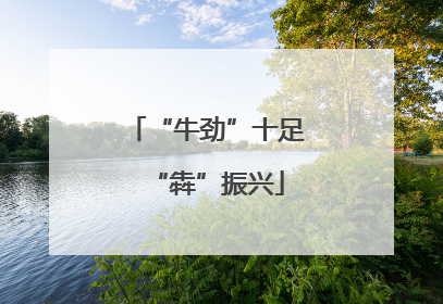 “牛劲”十足“犇”振兴