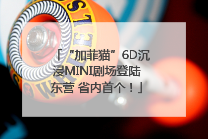 “加菲猫”6D沉浸MINI剧场登陆东营 省内首个！