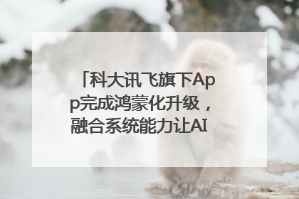 科大讯飞旗下App完成鸿蒙化升级，融合系统能力让AI服务触手可及