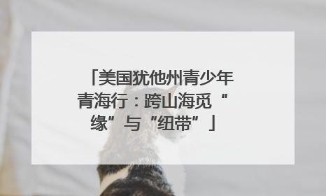 美国犹他州青少年青海行：跨山海觅“缘”与“纽带”