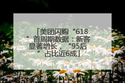 美团闪购“618”首周期数据：新客显著增长，“95后”占比近6成