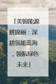 美锦能源姚锦丽：深耕氢能蓝海，领航绿色未来