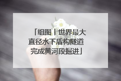 组图丨世界最大直径水下盾构隧道完成黄河段掘进