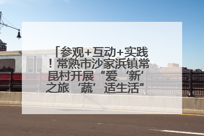 参观+互动+实践！常熟市沙家浜镇常昆村开展“爱‘新’之旅‘蔬’适生活”参观学习活动