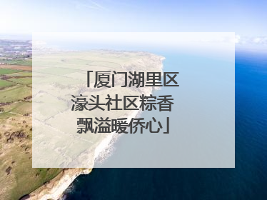 厦门湖里区濠头社区粽香飘溢暖侨心