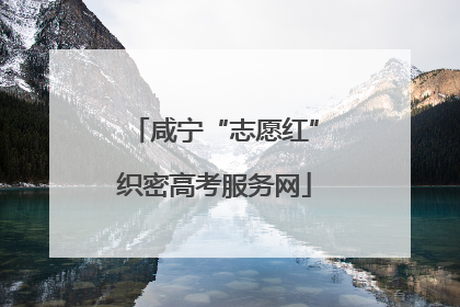 咸宁“志愿红”织密高考服务网