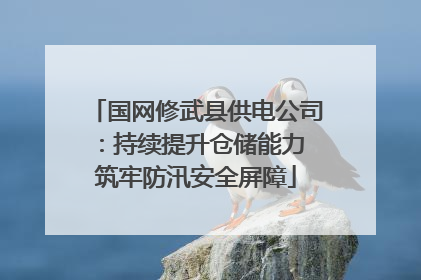 国网修武县供电公司：持续提升仓储能力 筑牢防汛安全屏障