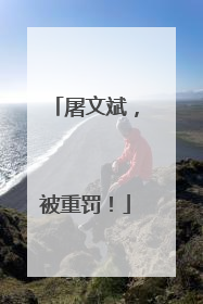 屠文斌，被重罚！