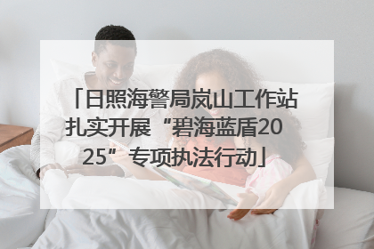日照海警局岚山工作站扎实开展“碧海蓝盾2025”专项执法行动