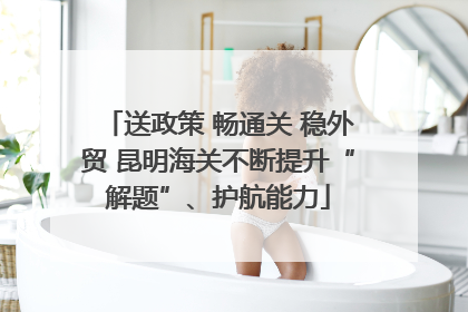 送政策 畅通关 稳外贸 昆明海关不断提升“解题”、护航能力
