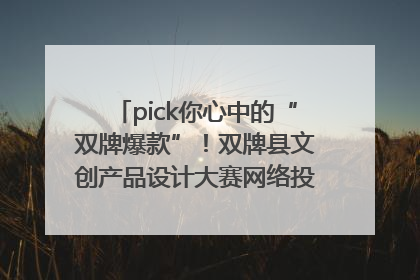 pick你心中的“双牌爆款”！双牌县文创产品设计大赛网络投票评选火热进行中